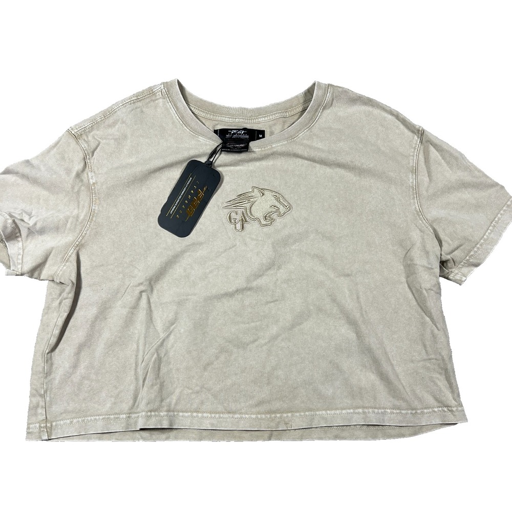 Pro‎ Standard Womens Medium Tan Clark Atlanta University Panthers T-Shirt NWT